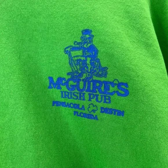 Spirit Jersey McGuires Irish Pub Pensacola Destin FL T Shirt Oversized XS NWOT - Picture 6 of 10